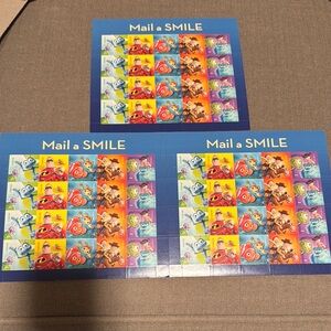 Mail a Smile Disney Pixar Stamps